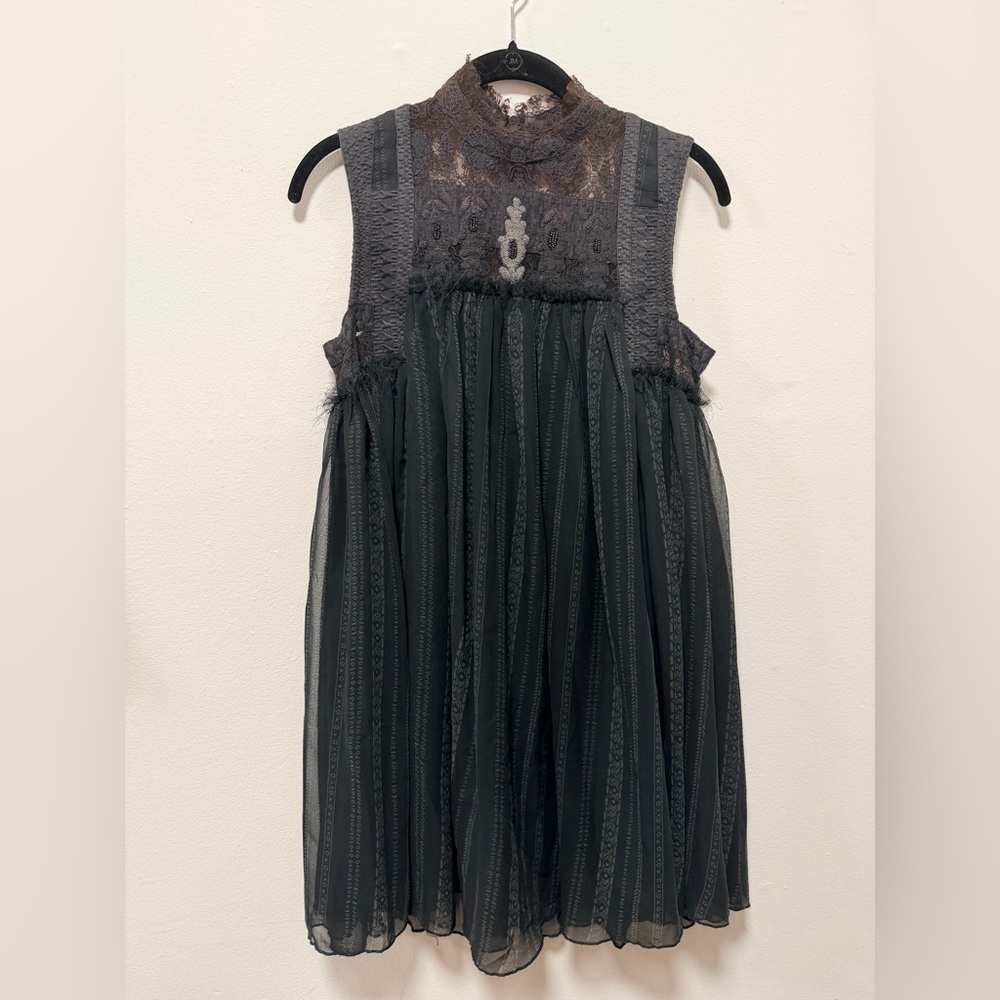 Free People Grey Mini Dress